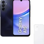 Lee más sobre el artículo <a href="https://amazon.es/dp/B0CN3J1B52?tag=techbeautydeals-21" target="_blank" rel="noopener">Samsung Galaxy A15 con 128 GB, funda incluida, carga rápida.</a>