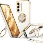 Lee más sobre el artículo <a href="https://amazon.es/dp/B0CWTX6KQT?tag=techbeautydeals-21" target="_blank" rel="noopener">Funda protectora blanca con anillo doble corazón para Galaxy A55.</a>