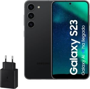 Lee más sobre el artículo <a href="https://amazon.es/dp/B0BQRV8DXF?tag=techbeautydeals-21" target="_blank" rel="noopener">Smartphone Samsung Galaxy S23 con IA, 128GB, cargador rápido 45W.</a>