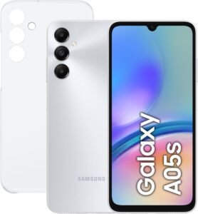 Lee más sobre el artículo <a href="https://amazon.es/dp/B0CN3GSVWJ?tag=techbeautydeals-21" target="_blank" rel="noopener">Smartphone Samsung Galaxy A05s con 64 GB, funda, cámara 13 MP, carga rápida, color plateado.</a>