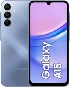 Lee más sobre el artículo <a href="https://amazon.es/dp/B0CNKT21Z5?tag=techbeautydeals-21" target="_blank" rel="noopener">Samsung Galaxy A15: 6.5″, Android 14, 4GB RAM, 128GB, 5000mAh.</a>