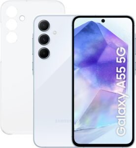 Lee más sobre el artículo <a href="https://amazon.es/dp/B0CVQJRRMB?tag=techbeautydeals-21" target="_blank" rel="noopener">Samsung Galaxy A55 5G: 256GB, cámara 50MP, batería duradera, libre.</a>