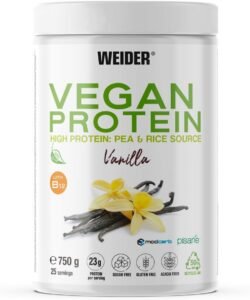 Lee más sobre el artículo <a href="https://amazon.es/dp/B0BW4FH4QL?tag=techbeautydeals-21" target="_blank">Proteína vegana de guisante y arroz, sin gluten ni azúcar.</a>