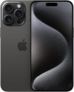 Lee más sobre el artículo <a href="https://amazon.es/dp/B0CVJVM1DH?tag=techbeautydeals-21" target="_blank">iPhone 15 Pro Max 256GB, renovado, color negro titanio, potente.</a>