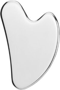 Lee más sobre el artículo <a href="https://amazon.es/dp/B0DK4KYMS6?tag=techbeautydeals-21" target="_blank">Herramienta de acero inoxidable para masajes faciales y scraping.</a>