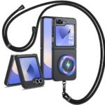 Lee más sobre el artículo <a href="https://amazon.es/dp/B0CXSPZRM6?tag=techbeautydeals-21" target="_blank">Funda magnética negra para Samsung Galaxy Z Flip, resistente y elegante.</a>