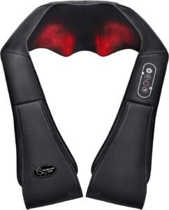 Lee más sobre el artículo <a href="https://amazon.es/dp/B09HBRDBG8?tag=techbeautydeals-21" target="_blank">Masajeador eléctrico cervical con calor, ajuste, para relajación muscular.</a>