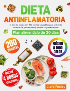 Lee más sobre el artículo <a href="https://amazon.es/dp/B0D4MGWJTY?tag=techbeautydeals-21" target="_blank">Recetas saludables y plan de 30 días para reducir inflamación.</a>