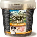 Lee más sobre el artículo <a href="https://amazon.es/dp/B0CHJVQX6L?tag=techbeautydeals-21" target="_blank">Snacks saludables para cachorros, con carne fresca y nutrientes.</a>