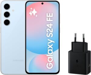 Lee más sobre el artículo <a href="https://amazon.es/dp/B0DDTPCMXK?tag=techbeautydeals-21" target="_blank">Resume el contenido de Samsung Galaxy S24 FE 256GB + Charger – Mobile Phone with AI, Android Smartphone, 8 GB RAM, 50MP Camera, Long Battery Life, Free, Blue (Spanish Version) en español y en sólo 10 palabras</a>