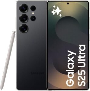 Lee más sobre el artículo <a href="https://amazon.es/dp/B0DPXNDX28?tag=techbeautydeals-21" target="_blank">Resume el contenido de Samsung Galaxy S25 Ultra 256GB AI Mobile Phone, Galaxy AI, 12GB RAM, 200MP Camera, Dual SIM, IP68, Manufacturer Warranty 3 Years + 1 Year Extra Year, Titanium Black (Spanish Version) en español y en sólo 10 palabras</a>