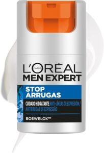 Lee más sobre el artículo <a href="https://amazon.es/dp/B00STBWB8G?tag=techbeautydeals-21" target="_blank">Resume el contenido de L’Oreal Paris Men Expert Anti-Wrinkle Moisturizing Care Expression Stop Wrinkles, 50 ml en español y en sólo 10 palabras</a>