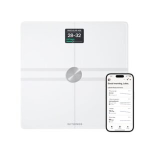 Lee más sobre el artículo <a href="https://amazon.es/dp/B0C3JX25MK?tag=techbeautydeals-21" target="_blank">Resume el contenido de Withings Body Comp WiFi Bath Scale with Full Body Analysis (Weight, Body Fat/Muscle Fat/Body Fat, Water) and Cardio Tracking, Personal Scale, Up to 8 Users en español y en sólo 10 palabras</a>