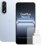 Lee más sobre el artículo <a href="https://amazon.es/dp/B0FD3V21NB?tag=techbeautydeals-21" target="_blank">Resume el contenido de OnePlus Nord 5 Smartphone with 12GB RAM 512GB, 6.83″ 144Hz AMOLED Screen, Snapdragon 8s 3 Generation, 50 MP Dual Camera, 5200 mAh Battery, with 80W Charger, Blue en español y en sólo 10 palabras</a>