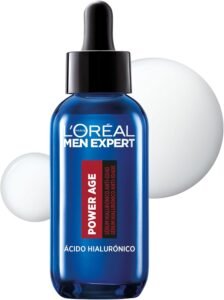 Lee más sobre el artículo <a href="https://amazon.es/dp/B0BRCRKBCK?tag=techbeautydeals-21" target="_blank">Resume el contenido de L’Oréal Hyaluronic Acid Serum for Men, For Aging, Dry and Dull Skin, Men Expert Power Age, 30 ml en español y en sólo 10 palabras</a>