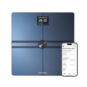 Lee más sobre el artículo <a href="https://amazon.es/dp/B0C34ZWCXH?tag=techbeautydeals-21" target="_blank">Resume el contenido de Withings Body Comp WiFi Bathroom Scale with Full Body Analysis (Weight, Body Fat/Muscle Fat, Water) and Cardio Tracking, Personal Scale, Up to 8 Users en español y en sólo 10 palabras</a>