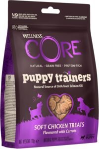 Lee más sobre el artículo <a href="https://amazon.es/dp/B0BGL5Q57T?tag=techbeautydeals-21" target="_blank">Resume el contenido de Wellness CORE Puppy Trainers, Chicken & Carrot, 6 oz, Puppy Treats, No Added Sugar, No Grain, High Meat, Training en español y en sólo 10 palabras</a>