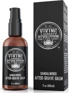 Lee más sobre el artículo <a href="https://amazon.es/dp/B07NRP446H?tag=techbeautydeals-21" target="_blank">Resume el contenido de Viking Revolution – Men’s After Shave Balm – Soothes and Hydrates Skin After Shaving – Eliminates Blade Irritation for a Silky Smooth Finish – Sandalwood Scent – 60ml en español y en sólo 10 palabras</a>