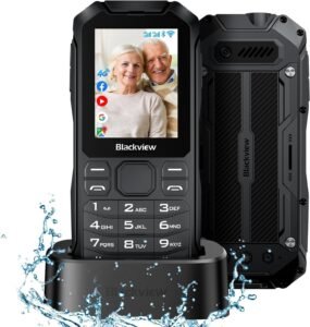 Lee más sobre el artículo <a href="https://amazon.es/dp/B0CZ6VMSS7?tag=techbeautydeals-21" target="_blank">Resume el contenido de Blackview N1000 Mobile Phone for Elderly 4G Dual SIM 2.4″ Screen 4GB ROM(512GB-TF) 3300mAh High Volume Rugged Smartphone for Seniors with Charging Support SOS/FM Radio/WiFi/GPS en español y en sólo 10 palabras</a>