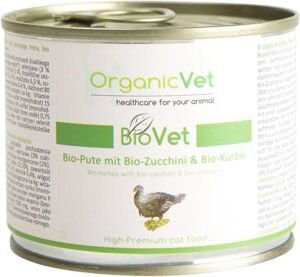 Lee más sobre el artículo <a href="https://amazon.es/dp/B07DFZMPNH?tag=techbeautydeals-21" target="_blank">Resume el contenido de OrganicVet BioVet Organic Turkey with Organic Pumpkin Wet Cat Food, 6 Pack (6 x 200g) en español y en sólo 10 palabras</a>