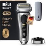 Lee más sobre el artículo <a href="https://amazon.es/dp/B0C3W6G6YK?tag=techbeautydeals-21" target="_blank">Resume el contenido de Braun Series 9 PRO+ 9527s Electric Shaver, PowerCase, Dry and Wet, Silver en español y en sólo 10 palabras</a>