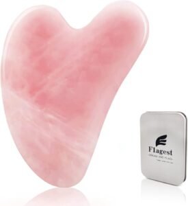 Lee más sobre el artículo <a href="https://amazon.es/dp/B091KKKFHZ?tag=techbeautydeals-21" target="_blank">Resume el contenido de Flagest Gua Sha – Gua Sha Stone – Rose Quartz – Heart Shape Stone Treatment – Anti-Wrinkle Massage Tool for Face – for Facial Massage en español y en sólo 10 palabras</a>