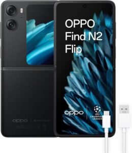 Lee más sobre el artículo <a href="https://amazon.es/dp/B0BT1KBMTG?tag=techbeautydeals-21" target="_blank">Resume el contenido de OPPO Find N2 Flip, Folding Mobile Phone, 8GB+256GB, 50+8MP Camera, Giant External Display, 4300mAh Battery, SuperVOOC 44W Fast Charge, Dual Nano SIM – Black en español y en sólo 10 palabras</a>