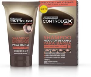 Lee más sobre el artículo <a href="https://amazon.es/dp/B0BKB7WSD7?tag=techbeautydeals-21" target="_blank">Resume el contenido de Just For Men Control GX Beard Shampoo & Tint, Gradually Reduces Gray Hair in Every Wash For Subtle, Natural Results, For All Shades, 4 oz en español y en sólo 10 palabras</a>