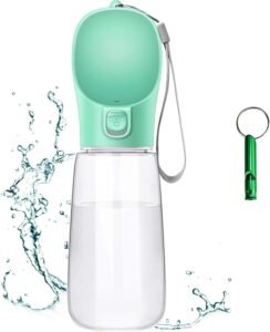 Lee más sobre el artículo <a href="https://amazon.es/dp/B0CSP89MCR?tag=techbeautydeals-21" target="_blank">Resume el contenido de Frasheng Bottle for Dogs, 550 ml Antibacterial Water Dispenser, Portable Dog Drinker, Leakproof, BPA Free, Antibacterial Water Dispenser for Pets for Outdoor Travel en español y en sólo 10 palabras</a>