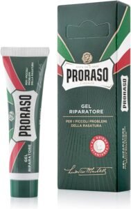 Lee más sobre el artículo <a href="https://amazon.es/dp/B002HTI2TI?tag=techbeautydeals-21" target="_blank">Resume el contenido de Proraso After Shave Gel Repair 10ml Men’s Beard Care Cream Repairs Small Wounds Caused by the Blade After Shaving en español y en sólo 10 palabras</a>