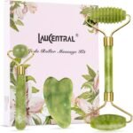 Lee más sobre el artículo <a href="https://amazon.es/dp/B096FWNVPM?tag=techbeautydeals-21" target="_blank">Resume el contenido de Gua Sha and Jade Natural Roller Green Quartz Facial Massager for Anti Wrinkles Massage Against Aging en español y en sólo 10 palabras</a>