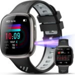 Lee más sobre el artículo <a href="https://amazon.es/dp/B0F8MR4HT6?tag=techbeautydeals-21" target="_blank">Resume el contenido de Smart Watch with Blood Pressure/HRV, 1.72″ AMOLED Smartwatch with Oximeter, Sleep Monitor, Flashlight, UV Light for Android iOS en español y en sólo 10 palabras</a>