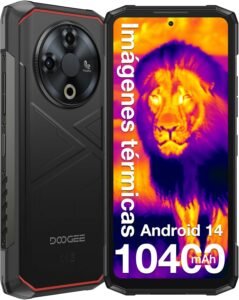 Lee más sobre el artículo <a href="https://amazon.es/dp/B0DDCN7ZJT?tag=techbeautydeals-21" target="_blank">Resume el contenido de DOOGEE Fire6 Mobile Resistant Thermal Image, 6.56» HD+/90Hz, 16GB(6+10)+256GB/2TB Android 14 Unbreakable Mobile, 10400mAh, 50MP AI, NFC/GPS/Face, ID/Triple Slot/Dual SIM 4G Rugged Mobile en español y en sólo 10 palabras</a>