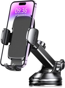 Lee más sobre el artículo <a href="https://amazon.es/dp/B0BXLG3L66?tag=techbeautydeals-21" target="_blank">Resume el contenido de Mobile Car Holder, [Ultra Powerful Suction] Universal Telemovel Car Support, Windshield & Dashboard for Mobile Phones 4-7 Inches, Single Hand Operation & Hands-Free Friendly en español y en sólo 10 palabras</a>