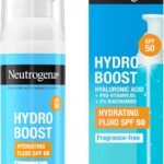 Lee más sobre el artículo <a href="https://amazon.es/dp/B0D9NL89YN?tag=techbeautydeals-21" target="_blank">Resume el contenido de Neutrogena Hydro Boost Hydrating Fluid SPF 50 (1 x 50ml) Daily 50 Sunscreen with Hyaluronic Acid and 2% Niacinamide, Broad Spectrum Moisturizing Sunscreen en español y en sólo 10 palabras</a>