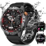 Lee más sobre el artículo <a href="https://amazon.es/dp/B0CWV35RS5?tag=techbeautydeals-21" target="_blank">Resume el contenido de BANLVS Men’s Smart Watch, 1.43 Inch AMOLED Smartwatch with Calls, 24/7 Heart Rate Monitor SpO2, Sleep Monitor, Pedometer, 450 mAh IP68 Waterproof Bracelet Activity 70+ Sports Modes Android iOS Black en español y en sólo 10 palabras</a>