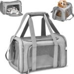 Lee más sobre el artículo <a href="https://amazon.es/dp/B0DHBV6WXB?tag=techbeautydeals-21" target="_blank">Resume el contenido de Sprifityy 45 x 30 x 30 cm Breathable Foldable Cat Carrier Bag, Adjustable Shoulder Strap and Soft Mattress, for Small Dogs, Cats, Travel (Grey) en español y en sólo 10 palabras</a>