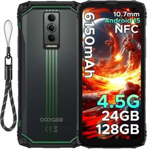Lee más sobre el artículo <a href="https://amazon.es/dp/B0F8BMGXYN?tag=techbeautydeals-21" target="_blank">Resume el contenido de DOOGEE Blade10 Energy Unbreakable Mobile 4.5G, 24GBRAM+128GBROM (TF 2TB) 6.56″ HD Android 15 Rugged Mobile Phone 6150mAh Battery, Octa Core, 16MP Camera Widevine L1 Smartphone IP68IP69K/GPS/Face ID en español y en sólo 10 palabras</a>