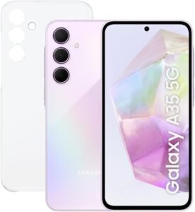 Lee más sobre el artículo <a href="https://amazon.es/dp/B0CVQH8LMW?tag=techbeautydeals-21" target="_blank">Resume el contenido de Samsung Galaxy A35 5G 256GB + Transparent Case – Android Mobile Phone, Free Smartphone, 8GB RAM, 2 Days Battery Life, 50MP Camera, Violet (Spanish Version) en español y en sólo 10 palabras</a>