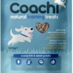 Lee más sobre el artículo <a href="https://amazon.es/dp/B0DJFRWMQB?tag=techbeautydeals-21" target="_blank">Resume el contenido de Coachi Natural Dog Training Rewards – Grain Free, Hypoallergenic and Low Calorie Small Rewards for Dogs and Puppies Over 8 Weeks (Ocean Fish, 100g) en español y en sólo 10 palabras</a>