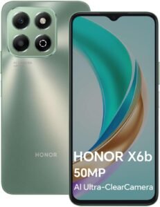 Lee más sobre el artículo <a href="https://amazon.es/dp/B0DD9TGXLF?tag=techbeautydeals-21" target="_blank">Resume el contenido de HONOR X6b Smartphone 4GB 128GB, 5200mAh Battery, 50MP Camera, 6.56″ 90Hz TFTLCD, Android 14, Dual Sim, NFC, Green en español y en sólo 10 palabras</a>