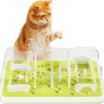 Lee más sobre el artículo <a href="https://amazon.es/dp/B08169DXJT?tag=techbeautydeals-21" target="_blank">Resume el contenido de All FOR Paws Interactives Puzzle Feeding Station for Cats, Intelligent Interactive Toy for Cats, Interactive Toy for Cats, Puzzle Feeder for Cats en español y en sólo 10 palabras</a>