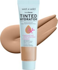 Lee más sobre el artículo <a href="https://amazon.es/dp/B08RRPMVTT?tag=techbeautydeals-21" target="_blank">Resume el contenido de Wet n Wild, Bare Focus Tinted Hydrator, Color Moisturizing Cream, Formula with Hyaluronic Acid and Pigments, Semi-Matte Finish for Oily Skin, Light to Medium Coverage, Tan en español y en sólo 10 palabras</a>