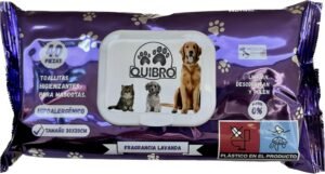 Lee más sobre el artículo <a href="https://amazon.es/dp/B0CKTTLF88?tag=techbeautydeals-21" target="_blank">Resume el contenido de Quibropets Wet Wipes with Lavender for Dog and Cat Paw Hygiene – Deep and Effective Cleaning in One Step – Paw Cleaner for Pets – 40 Count en español y en sólo 10 palabras</a>