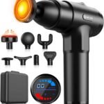 Lee más sobre el artículo <a href="https://amazon.es/dp/B0F1TH8HGS?tag=techbeautydeals-21" target="_blank">Resume el contenido de AERLANG Muscle Massage Gun with Heat – Deep Muscle Massager with 20 Speeds, 7 Heads and LED Display, Neck Massager and Back – Gift for Men, Women, Dad and Mom en español y en sólo 10 palabras</a>