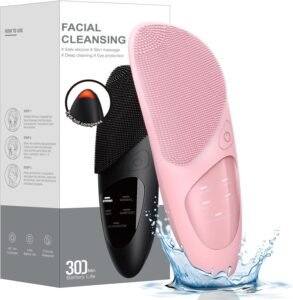 Lee más sobre el artículo <a href="https://amazon.es/dp/B0CGDJDZVZ?tag=techbeautydeals-21" target="_blank">Resume el contenido de Electric Facial Cleansing Brush – Waterproof, Ultrasonic Facial Cleansing Brush and Facial Massager with Memory Function, for Deep Cleansing, Anti-Aging and Gentle Exfoliation, en español y en sólo 10 palabras</a>