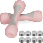 Lee más sobre el artículo <a href="https://amazon.es/dp/B0B1VN9V9M?tag=techbeautydeals-21" target="_blank">Resume el contenido de Relaxdays Adjustable, Pack of 2, Adjustable Dumbbells 1 kg, 1.5 kg, 2 kg, Rubber, Weights for Women, Pink/Grey, Unisex-Adult, 25 x 7 cm en español y en sólo 10 palabras</a>