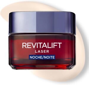 Lee más sobre el artículo <a href="https://amazon.es/dp/B00X9WKNIU?tag=techbeautydeals-21" target="_blank">Resume el contenido de L’Oréal Paris Revitalift Laser Anti-Wrinkle Moisturizing Night Cream, Triple Action and Multicorrection. Firmer and Toned Skin. Inspired by Korean Cosmetics, 50 ml. en español y en sólo 10 palabras</a>