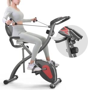 Lee más sobre el artículo <a href="https://amazon.es/dp/B088FB6DKG?tag=techbeautydeals-21" target="_blank">Resume el contenido de PROIRON Folding Exercise Bike, Fitness Exercise Bike with Backrest, Resistance Band, 8 Levels Magnetic Resistance, Pulse Sensor, Height Adjustable, Weight Max 120 kg… en español y en sólo 10 palabras</a>