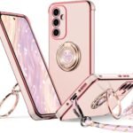 Lee más sobre el artículo <a href="https://amazon.es/dp/B0CWV3LX8J?tag=techbeautydeals-21" target="_blank">Resume el contenido de XYZ Samsung Galaxy A55 5G Case, with Double Heart Ring Holder Lanyard for Girls Women, Luxury Cute Shiny Protective Case for Samsung A55 5G, Pink en español y en sólo 10 palabras</a>